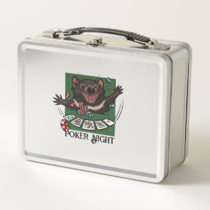 Noche de póker Royal Flush Personalizado del diabl