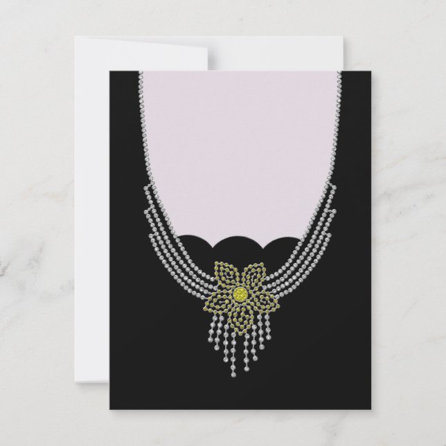 Noche de salida Serie 8 Invitaciones para la noche (Anverso)