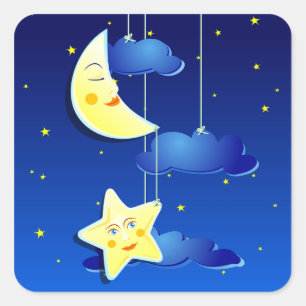 Noche de sueño, pegatina