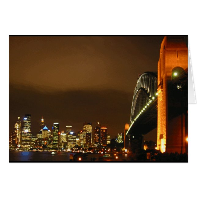 noche de sydney City (Anverso (Horizontal))