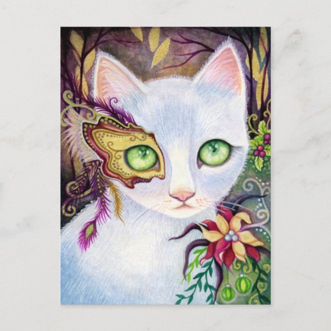 Noche de Venecia navidades - Postal (Anverso)