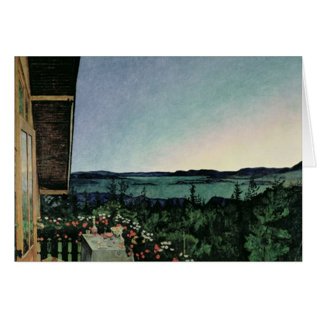 Noche de verano, 1899 (Anverso (Horizontal))