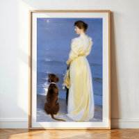 Noche de verano en Skagen, P.S.Krøyer, Arte