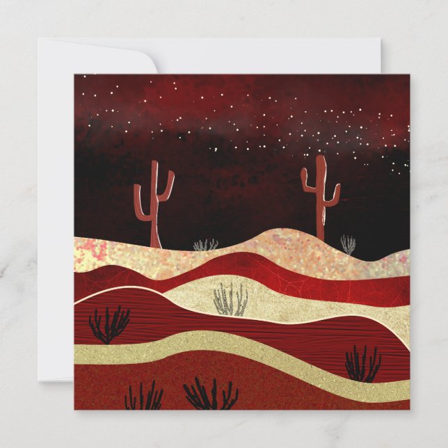 Noche del desierto (Anverso)