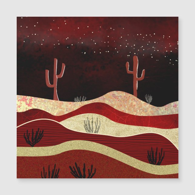 Noche del desierto (Anverso)