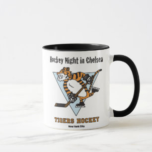Noche del hockey en taza de café de Chelsea