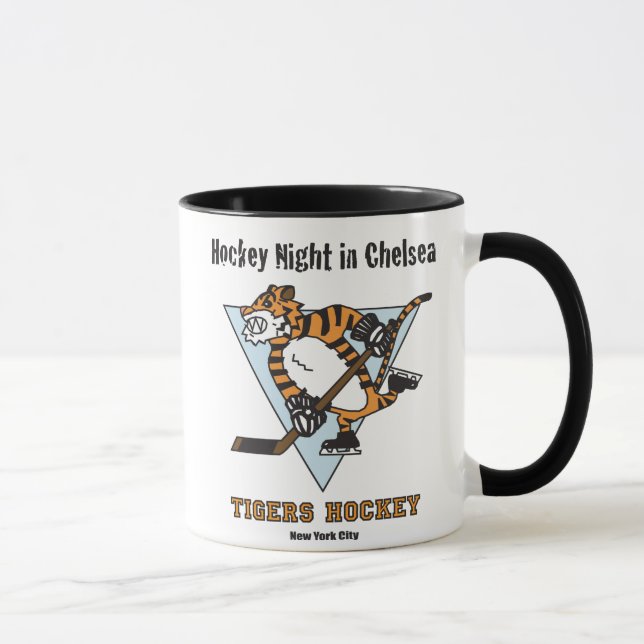 Noche del hockey en taza de café de Chelsea (Derecha)
