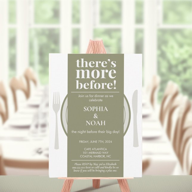 Noche divertida antes de la cena Invitación Rich S (Subido por el creador)