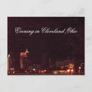 NOCHE EN CLEVELAND, postal OHIO