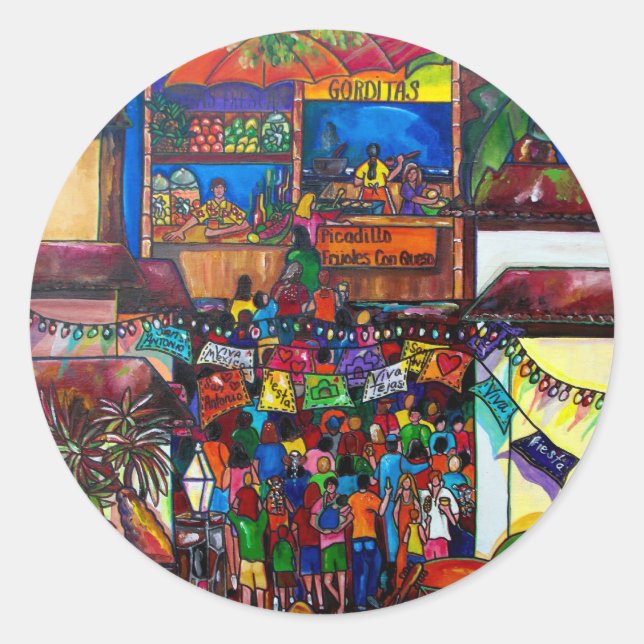 Noche en el antiguo Pegatina de San Antonio (Anverso)