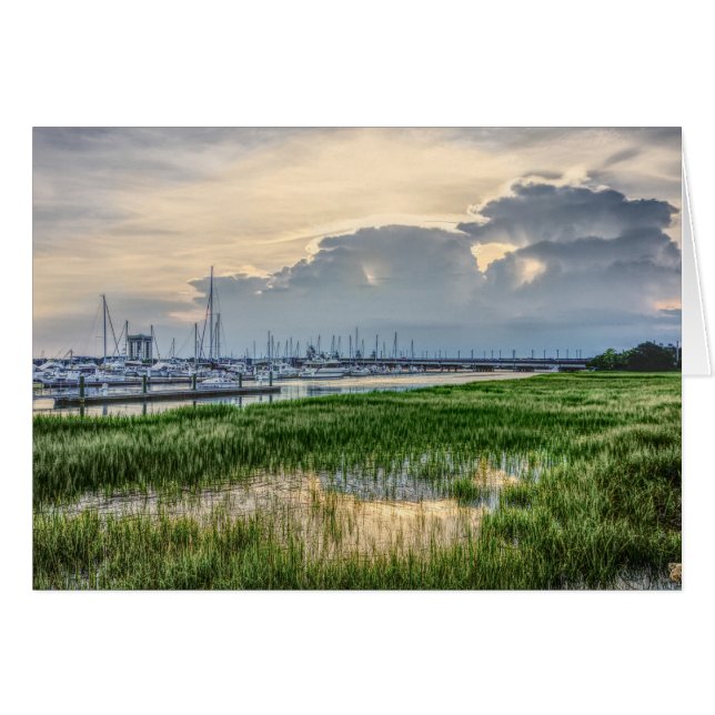 Noche En El Puerto De Charleston (Anverso (Horizontal))