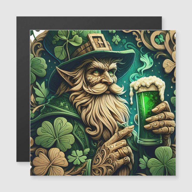 Noche encantada de la tostada de Ale A Leprechauns (Anverso/Reverso)