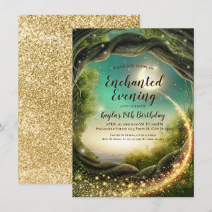 Noche Encantada, Invitaciones con Brillo