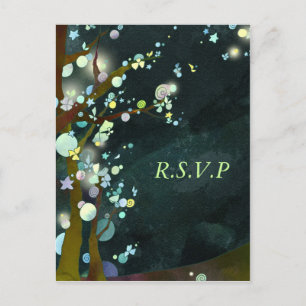 Noche encantadora: Postales de Wedding RSVP