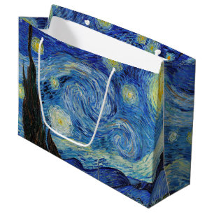 Noche estrellada, Bolsa de Regalo Grande de Vincen