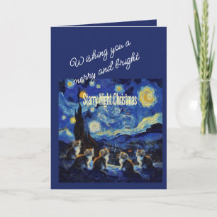 Noche estrellada de Navidad Van Gogh Amante de los