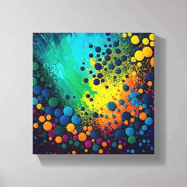 Noche estrellada de Van Gogh - Arte Pared de Dot A (Anverso)