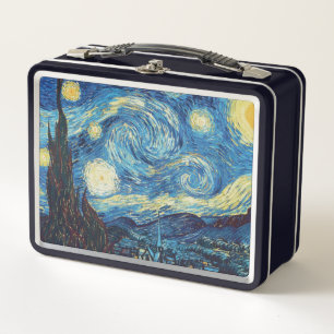 Noche estrellada de Van Gogh Clásico Azul Obra Mae