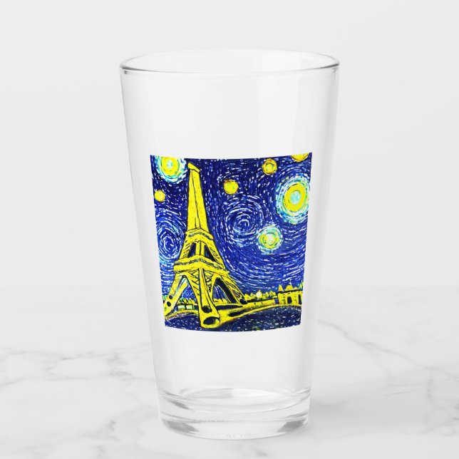 Noche estrellada París Francia (Anverso)