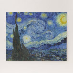 Noche estrellada por el rompecabezas de Van Gogh<br><div class="desc">Por favor visite mi tienda para un diseño más interesante y más elección de color. => zazzle.com/iwheels*</div>
