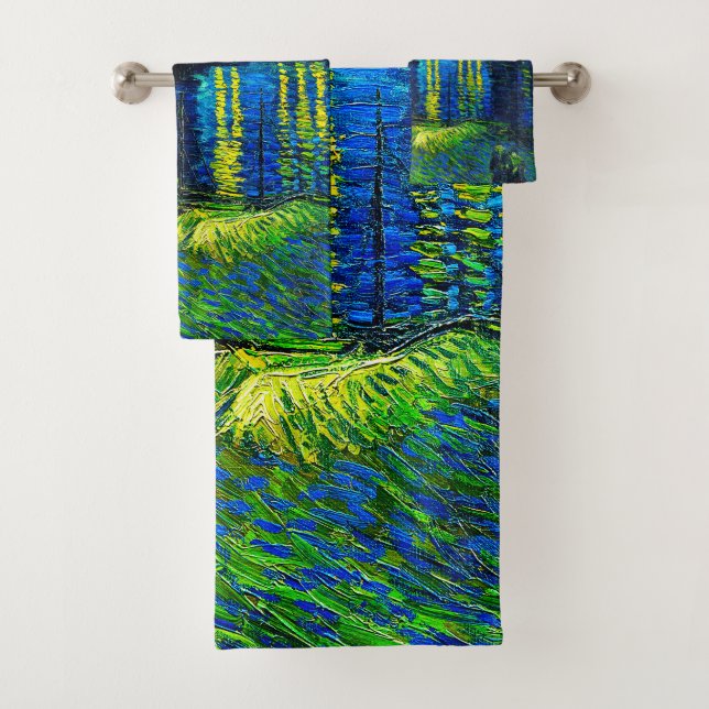 Noche estrellada sobre el Ródano por Vincent Van G (In situ)