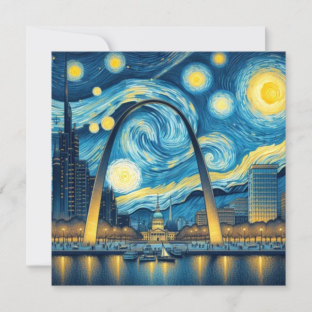 Noche estrellada St. Louis Missouri (Anverso)