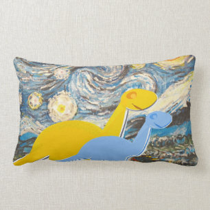 Noche estrellada usted es una almohada linda de