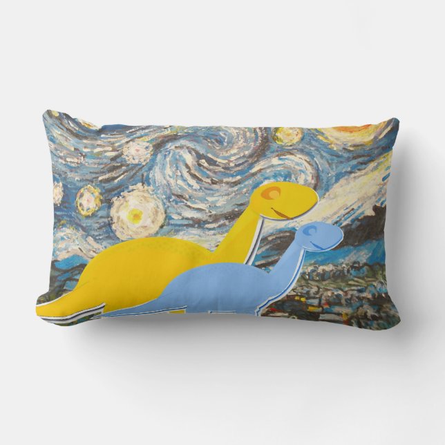 Noche estrellada usted es una almohada linda de (Anverso)