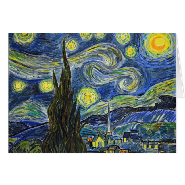 Noche estrellada, Van Gogh (Anverso (Horizontal))