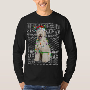Noche feo estilo suéter Santa Labradoodle Perro Ch