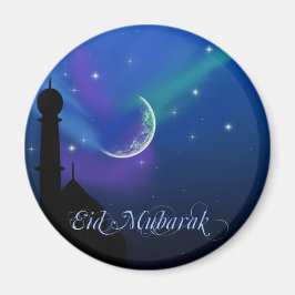 Noche mágica de Eid - imán de saludo islámico