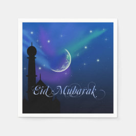 Noche mágica de Eid - servilleta de papel de salud