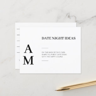 Noche moderna Ideas Tarjetas de Boda