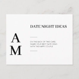 Noche moderna Ideas Tarjetas de Boda