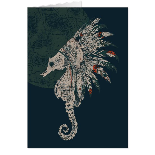 noche nativa de caballito de mar (Frente)