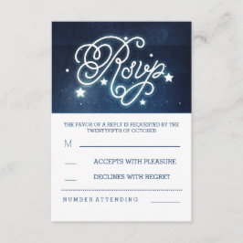 noche romántica estrellas del cielo boda RSVP