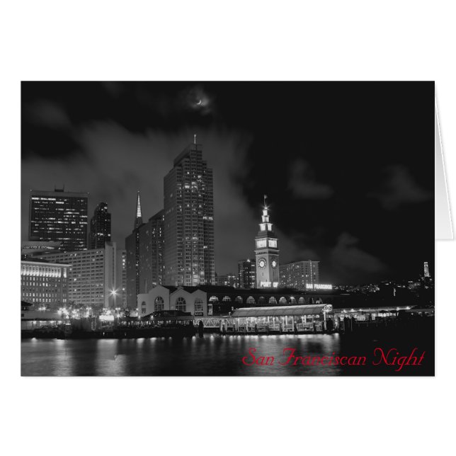 Noche San Francisco (Anverso (Horizontal))