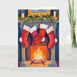 Noche Santa | Medias de Navidad Acuarela