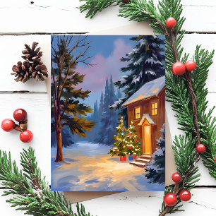 Noche Silenciosa Navidad Pintada
