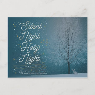 NOCHE SILENCIOSA / Tarjeta de Navidad
