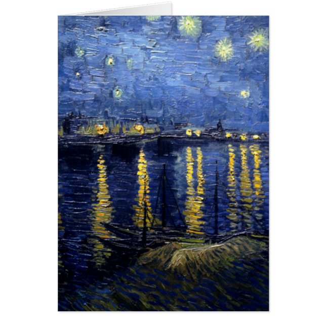Noche Van Gogh Starry Sobre Rhone (Frente)