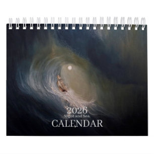 Noche y mar. Calendario 2026