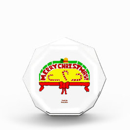 Nochebuena Bloque de fotos octagonal