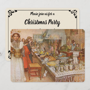 Nochebuena de Carl Larsson, Invitación a una fiest