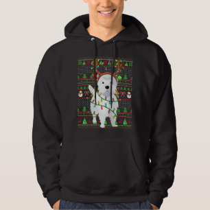 Nochebuena fea estilo suéter luces Westig Dog Chri