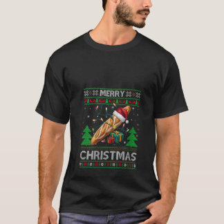 Nochebuena femenina estilo Sweater enciende Santa