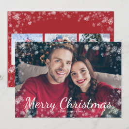 Nochebuena navideña Collage de fotos navideño