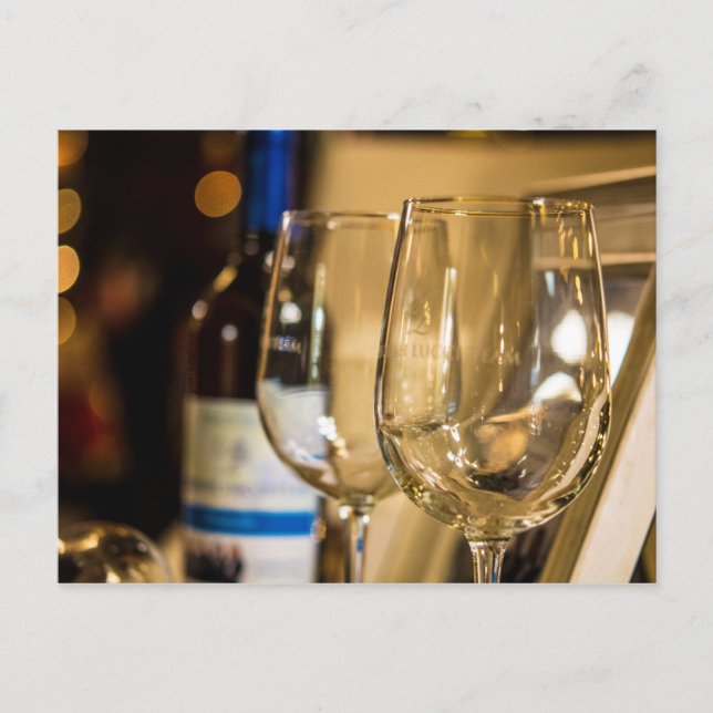 Noches silenciosas tarjeta postal de Año Nuevo (Anverso)