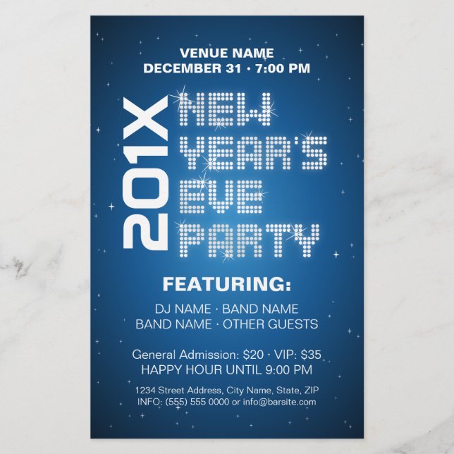 Nochevieja paraliza volante Fiesta (Frente)