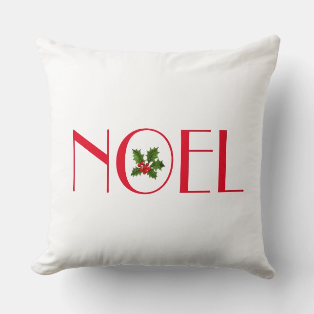 Noel de almohada de vacaciones (Anverso)